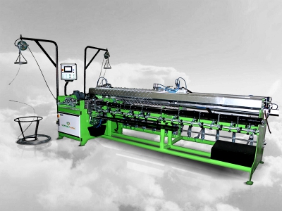 Dikenli Tel Örme Makinası, Helezon Tel Örgü Makinası, Jiletli Tel Makinası, Çim Çit Teli Örme Makinası